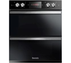 BAUMATIC  BODM754B Electric Double Oven - Black